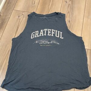 Spiritual Gangster Navy Grateful Tank
